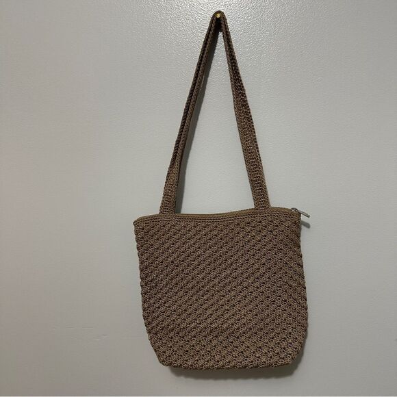 The Sak beige, crochet shoulder bag - Picture 1 of 7